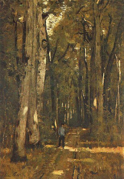 Laszlo Paal In the Forest of Fontainebleau china oil painting image